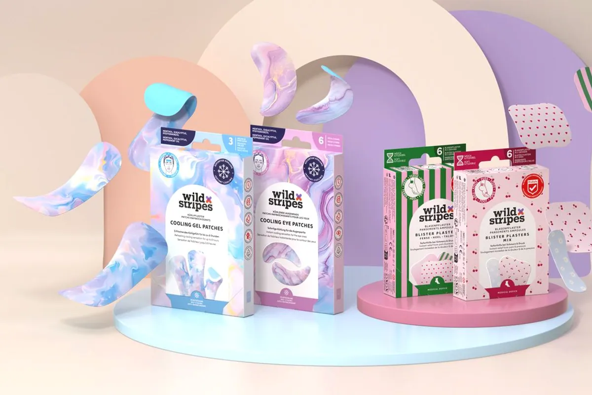 Parches para granitos de Wild Stripes con sus cajas
